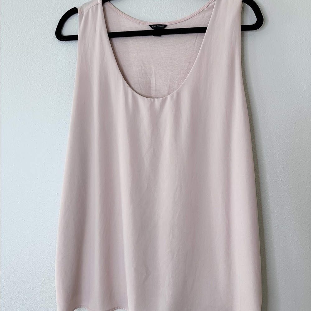 Ann Taylor Women's Pink Sleeveless Top